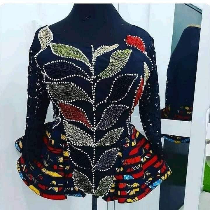 FIT AND FLARE BLOUSES