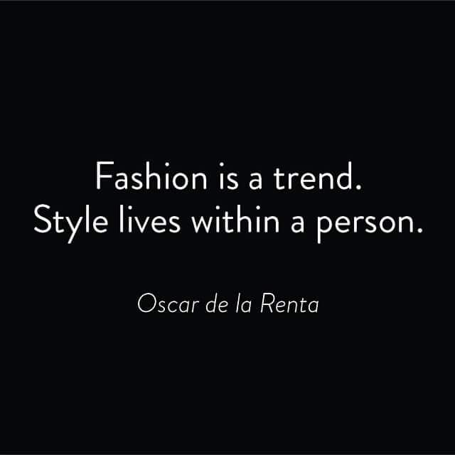 FASHION QUOTE OF THE DAY