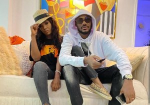 Family On Fire! Annie Idibia Fights Tuface, Accuses Husband Of Infidelity