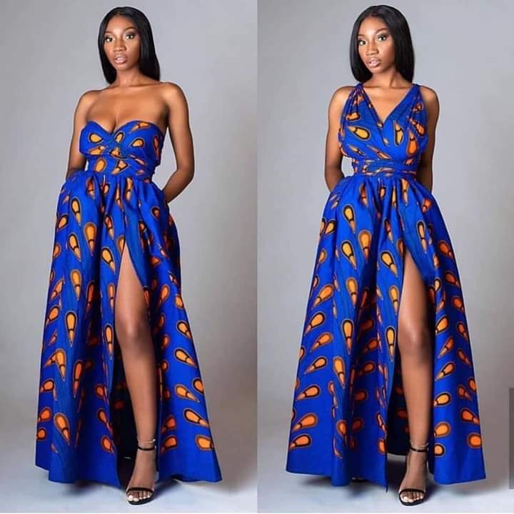 ANKARA BULB DRESS