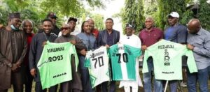 Tinubu @70 Visit: Nigerians Berate Ex-Eagles Stars