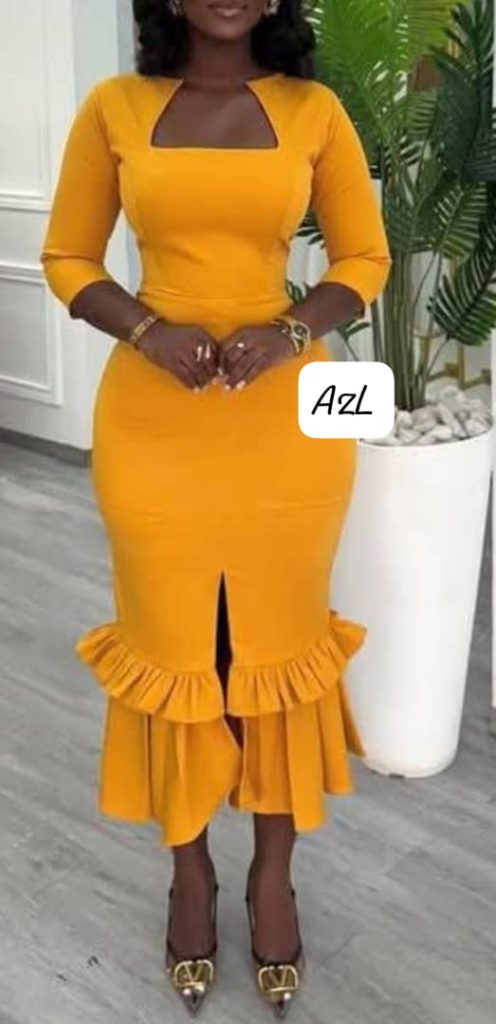 SILK DESIGNS: All Shades Of Yellow Gowns