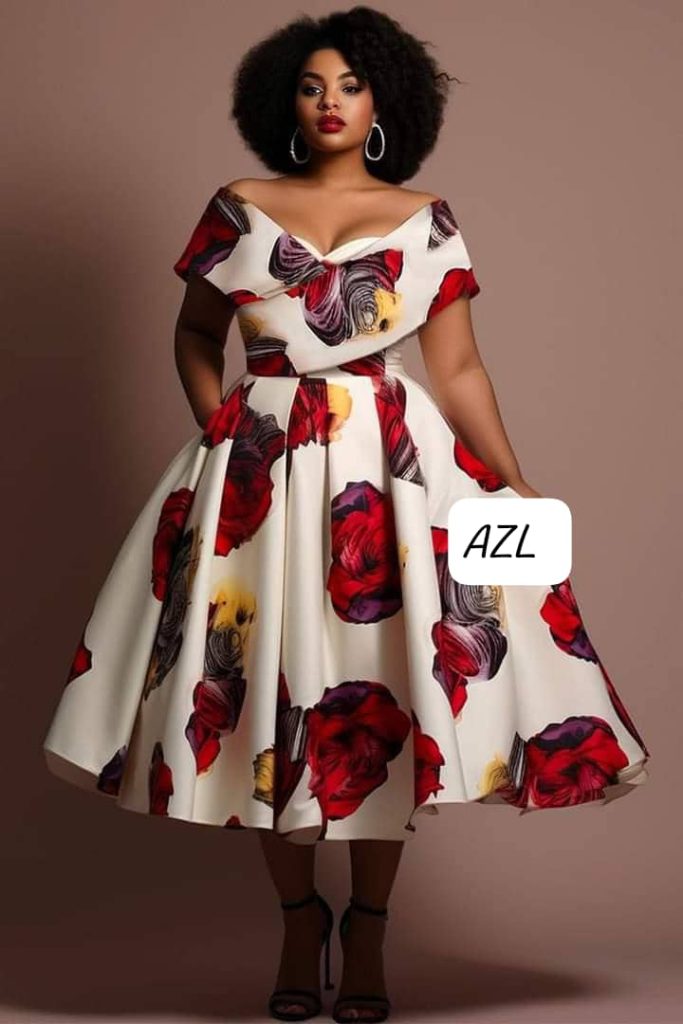 ELEGANT OFF-THE-SHOULDER DRESS