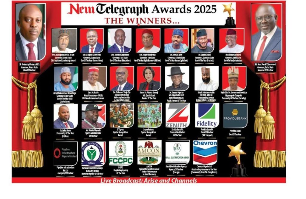 New Telegraph Award, Dinner Night: Ooni, Royal Father Of The Day, Osoba Event Chair