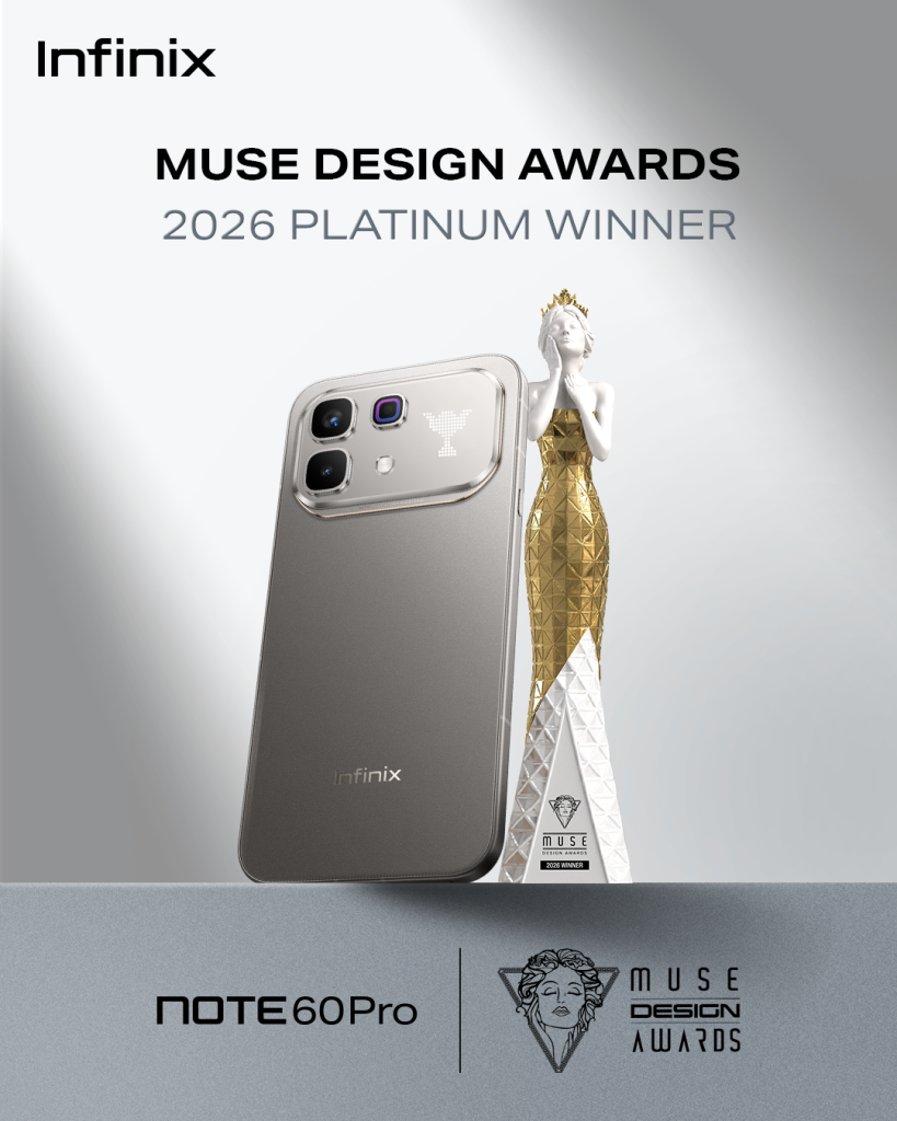 REDEFINING PREMIUM SMARTPHONE DESIGN: Infinix NOTE 60 SERIES, Honored With Red Dot And iF Awards