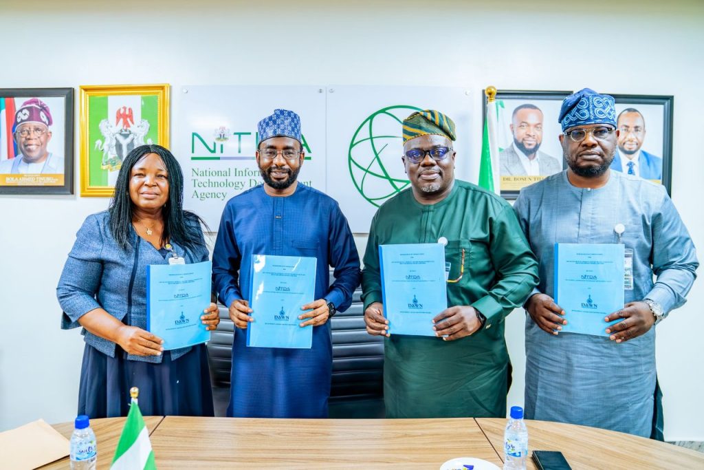 STRATEGIC PARTNERSHIP: NITDA, DAWN Commission To Boost Digital Literacy, Innovation Across Southwest