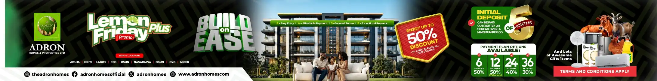 Adron Homes Lemon Friday