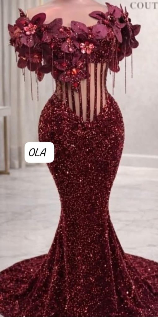 SHIMMERING CORSET GOWNS