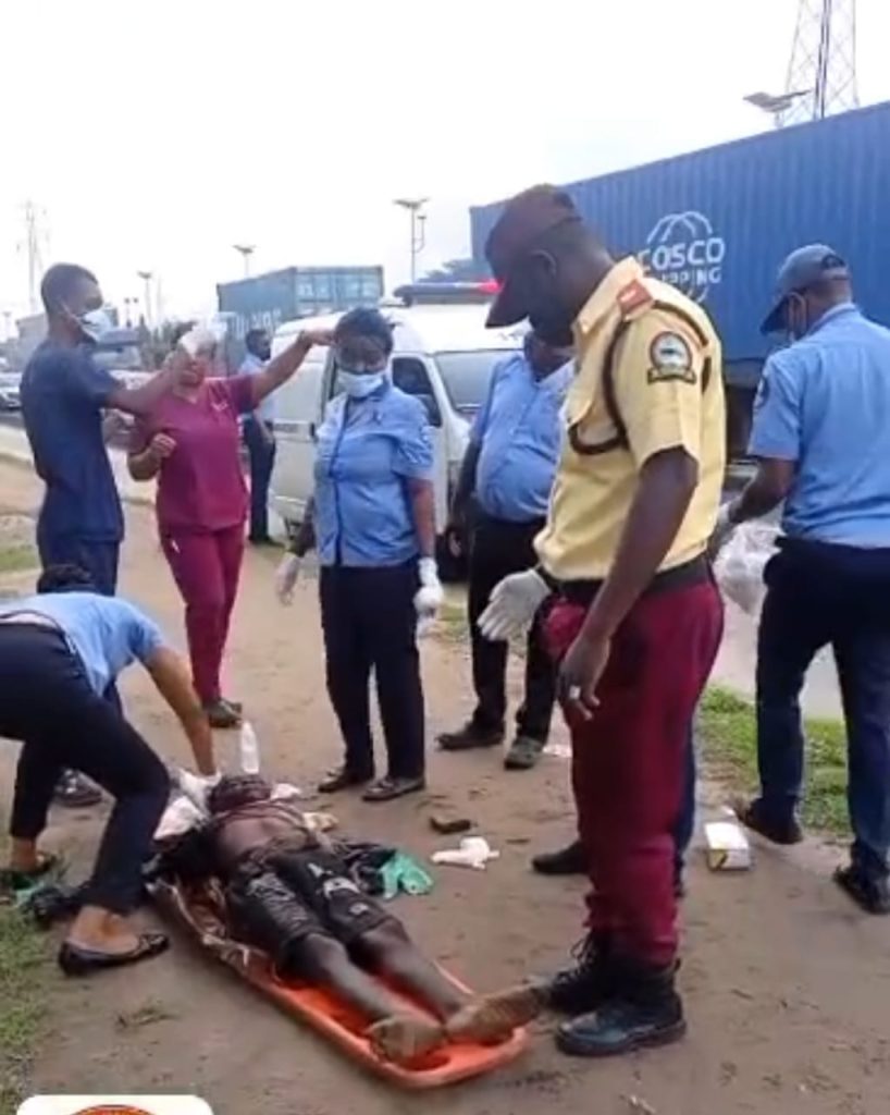 OJOTA: LASTMA RESCUES CRITICALLY INJURED HIT-AND-RUN VICTIM, AS FLEEING DRIVER ABANDONS VICTIM TO HIS FATE