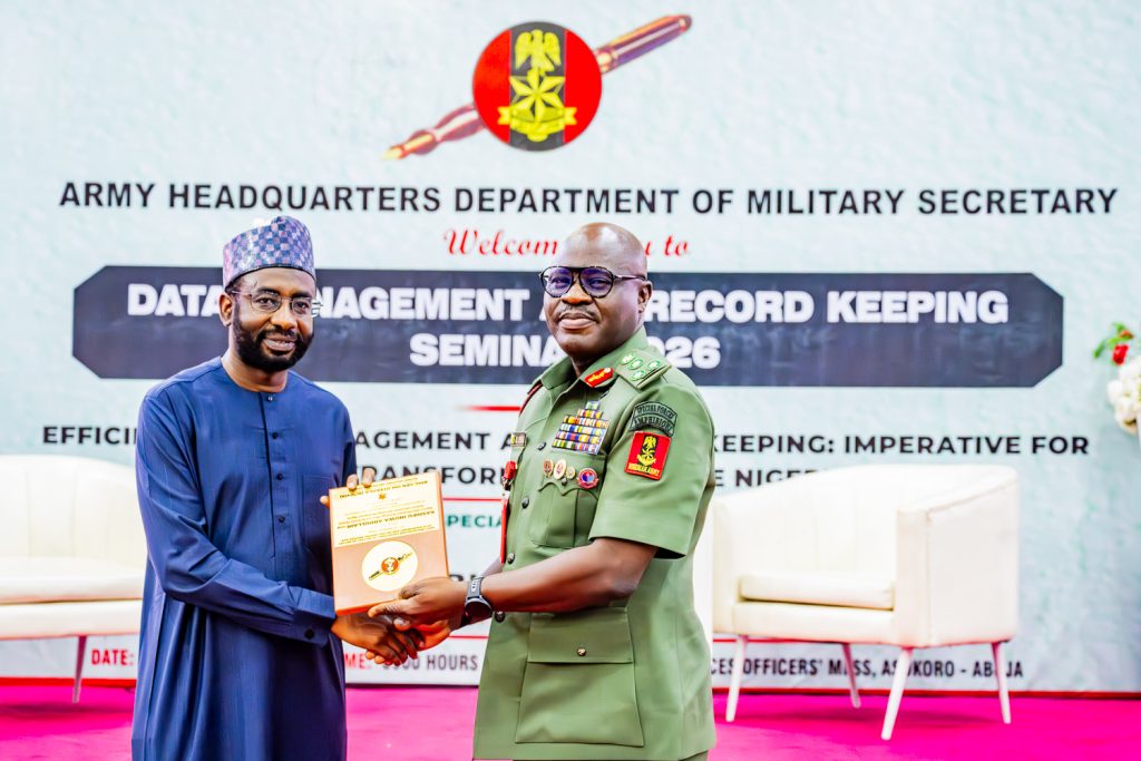 ARTIFICIAL INTELLIGENCE: NITDA Challenges Nigeria Army To Treat Data As Vital Tool For Decision Advantage
