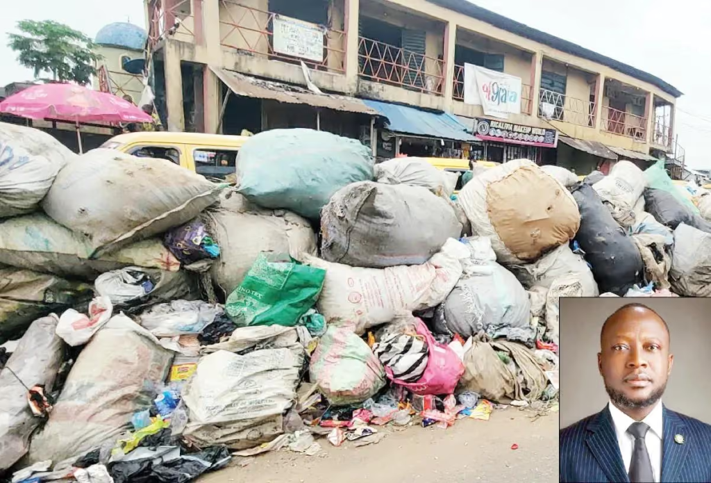 Four-month-old refuse heaps persist in Lagos despite LAWMA promise