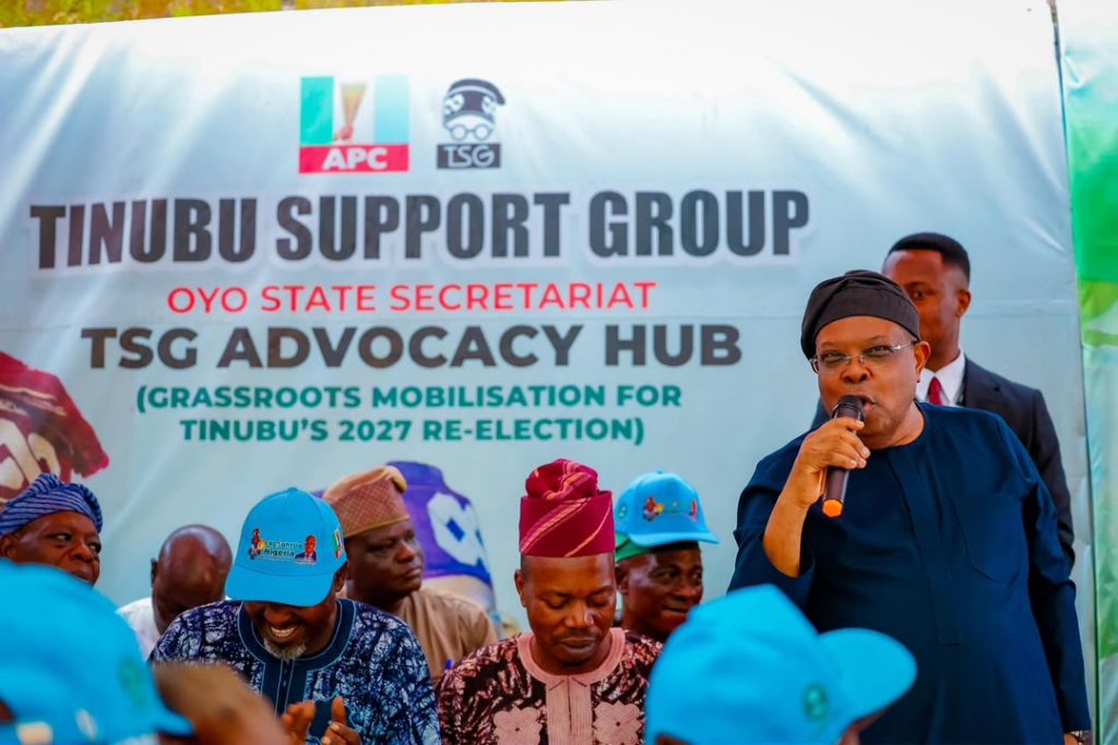 Tegbe rallies Oyo APC members, Tinubu support groups behind Tinubu, party candidates